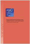 portada Perú: Análisis de la Cooperación Vasca, 1998-2008: Aportes sobre Desarrollo Humano Local, Equidad de Género y Participación Social
