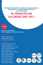 portada Impacto de la crisis 2007-2011. Primer informe sobre desigualdad, pobreza y exclusión social en Navarra