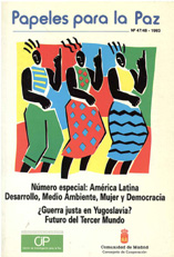 portada América Latina y desarrollo, medio ambiente, mujer y democracia