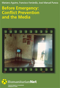 portada Before emergency: conflict prevention and the Media