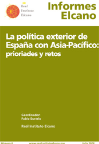 portada La política exterior de España con. Asia-Pacífico: prioridades y retos