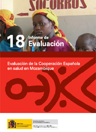 portada Evaluación de la Cooperación Española en salud en Mozambique