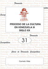 portada Proceso de la cultura en Venezuela. Siglo XX