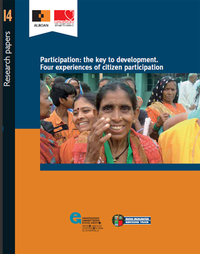 portada Participation: the key to development. Four experiences of citizen participation