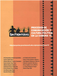 portada Sin fronteras: Procesos de comunicación y política en la comuna 15