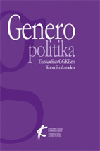 portada Política de género de la Coordinadora de ONGD de Euskadi = Euskadiko GGKEen Koordinakundeko Genero politika