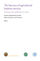 portada The business of agricultural business services. Working with smallholders in Africa