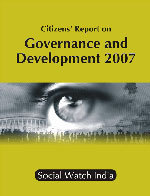 portada Citizen' report on governance and development 2007