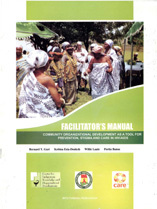 portada Facilitor's Manual. Community organizational development as a tool for prevention, stigma and care in HIV/AIDS