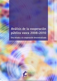 portada Análisis de la cooperación pública vasca 2008-2010 = Euskal lankidetza publikoaren azterketa 2008-2010